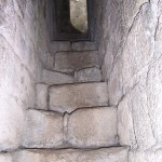 Un escalier des Tours de Merle